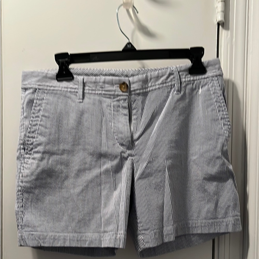 Talbots Blue and White Shorts